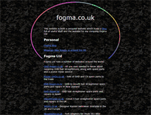 Tablet Screenshot of fogma.co.uk